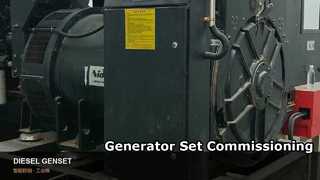 Installatie en inbedrijfstelling van generatorsets