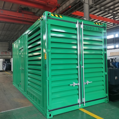 kopen 2200kVA 1760KW Containertype Genset Dynamo Elektrische Dieselgeneratoren met maximaal rendement voor industriële doeleinden online manufacture
