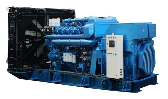 kopen 1MW 2MW aardgas/biogas Gasgenerator met Cummins Yuchai Weichai-motor online manufacture