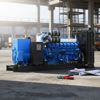 kopen Aardgasmotor 1MW 1250kva LPG LNG Biogas Generator Benzine Grote Elektriciteitsopwekking voor Energiecentrale online manufacture