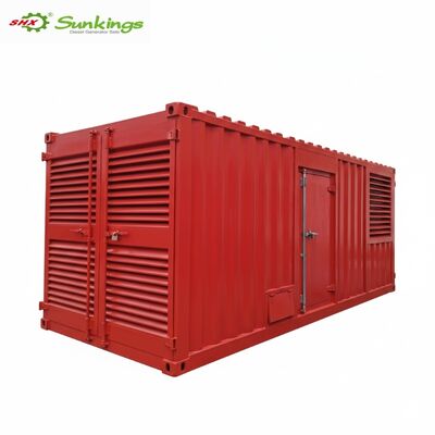 kopen 1000kw 1200kw 2000Kw Diesel Noodstroom Aggregaat Open Canopy Geluiddicht Container Type online manufacture