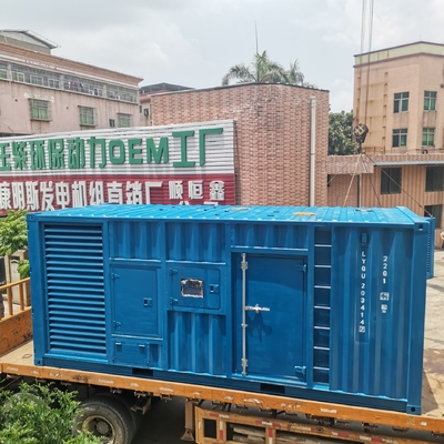 kopen Containerized Diesel van 2500kva 2000kw Generator met Cummins-Motor online manufacture