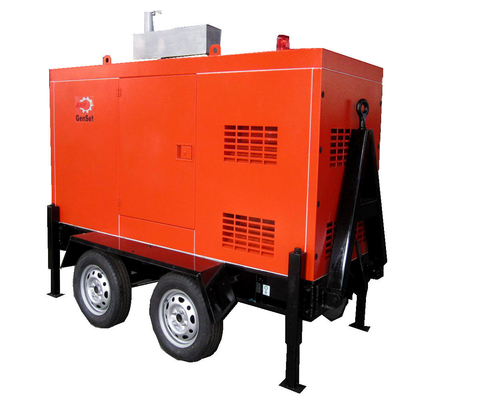 kopen de Aanhangwagen van Diesel van 1500rpm 1800rpm Elektrische centrale de In drie stadia Generatorscummins online manufacture