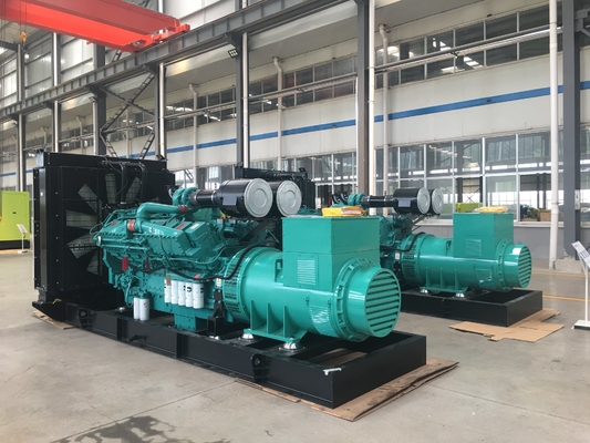 kopen van het Diesel van 110v-480v 1500KW Diesel Generator Elektrische Open Kader Generator online manufacture