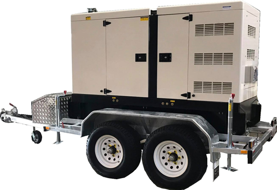 kopen 300 Diesel van de Kilowattaanhangwagen Generators Perkins 400 Kva-Generator met Vier Wielen online manufacture