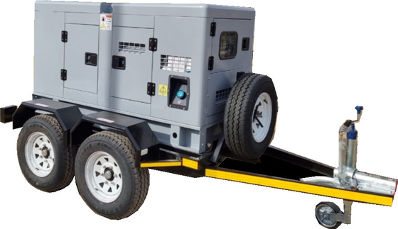 kopen Aanhangwagen van Ce ISO zette 3 Fasegenerator 200kw Water Gekoelde Genset op online manufacture