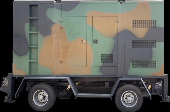 kopen OEM 500kw Aanhangwagen Diesel Generatorsac koelde het Alternator Geluiddichte Water DG-Reeksen online manufacture