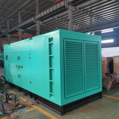 1000kva Cummins-Diesel Generatorreeks 800kw Geluiddichte Genset