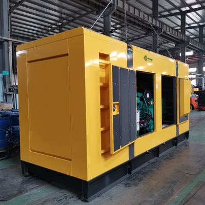 1800rpm Cummins-Diesel Generator 500kva 3 Fase Stille Diesel Generator 400kw