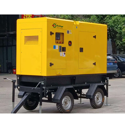 SHX 50KVA Stille Diesel Generator Set met Aanhanger Hoge Prestaties Fabrikant Energiecentrales Noodstroom voor Thuisgebruik