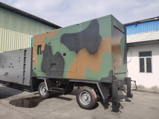 Van de de Aanhangwagengenerator van 50HZ 100kva Cummins Diesel van de de Frequentiedaling Synchrone Generator