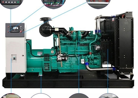6ltaa9.5-G3 Cummins-van de Diesel School 3 Fase Open Stil Type Genset Generatorreeks