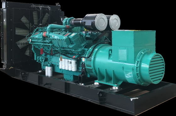 50HZ 40ft Container van Diesel Reeks van DG Generator de Mega Stille 1500 Kva
